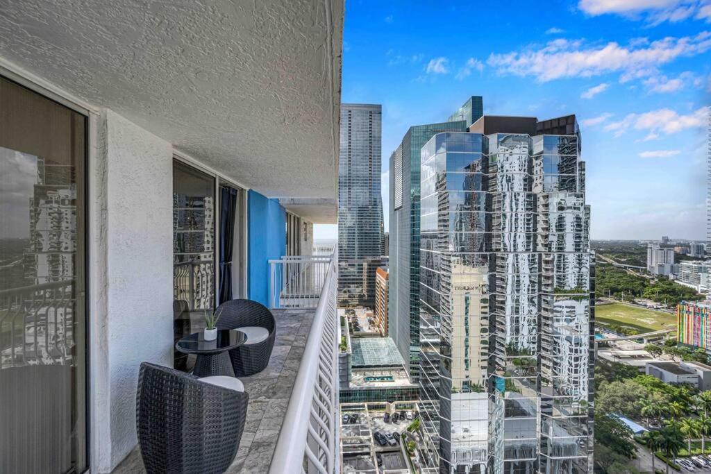 Iconic High Floor 3 Bedrooms In The Heart Of Маями Екстериор снимка