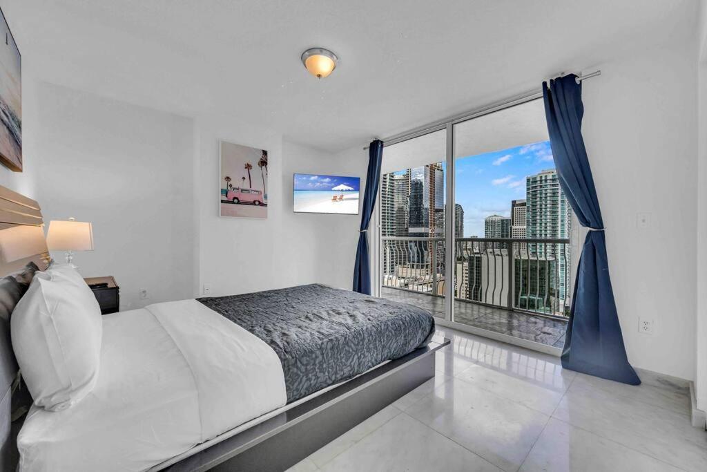 Iconic High Floor 3 Bedrooms In The Heart Of Маями Екстериор снимка