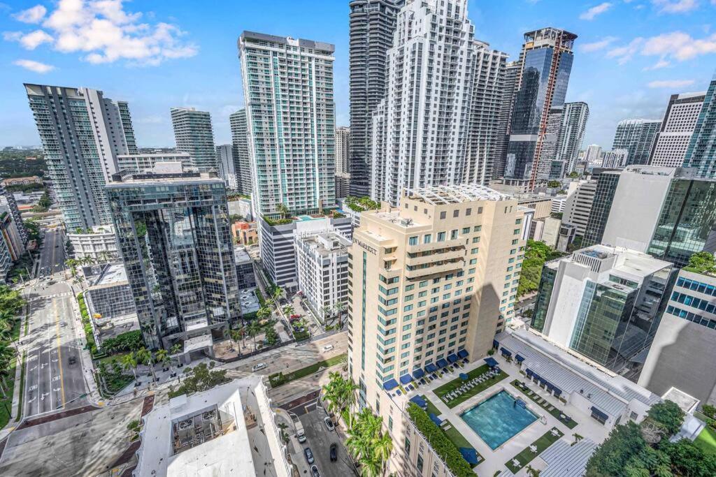 Iconic High Floor 3 Bedrooms In The Heart Of Маями Екстериор снимка