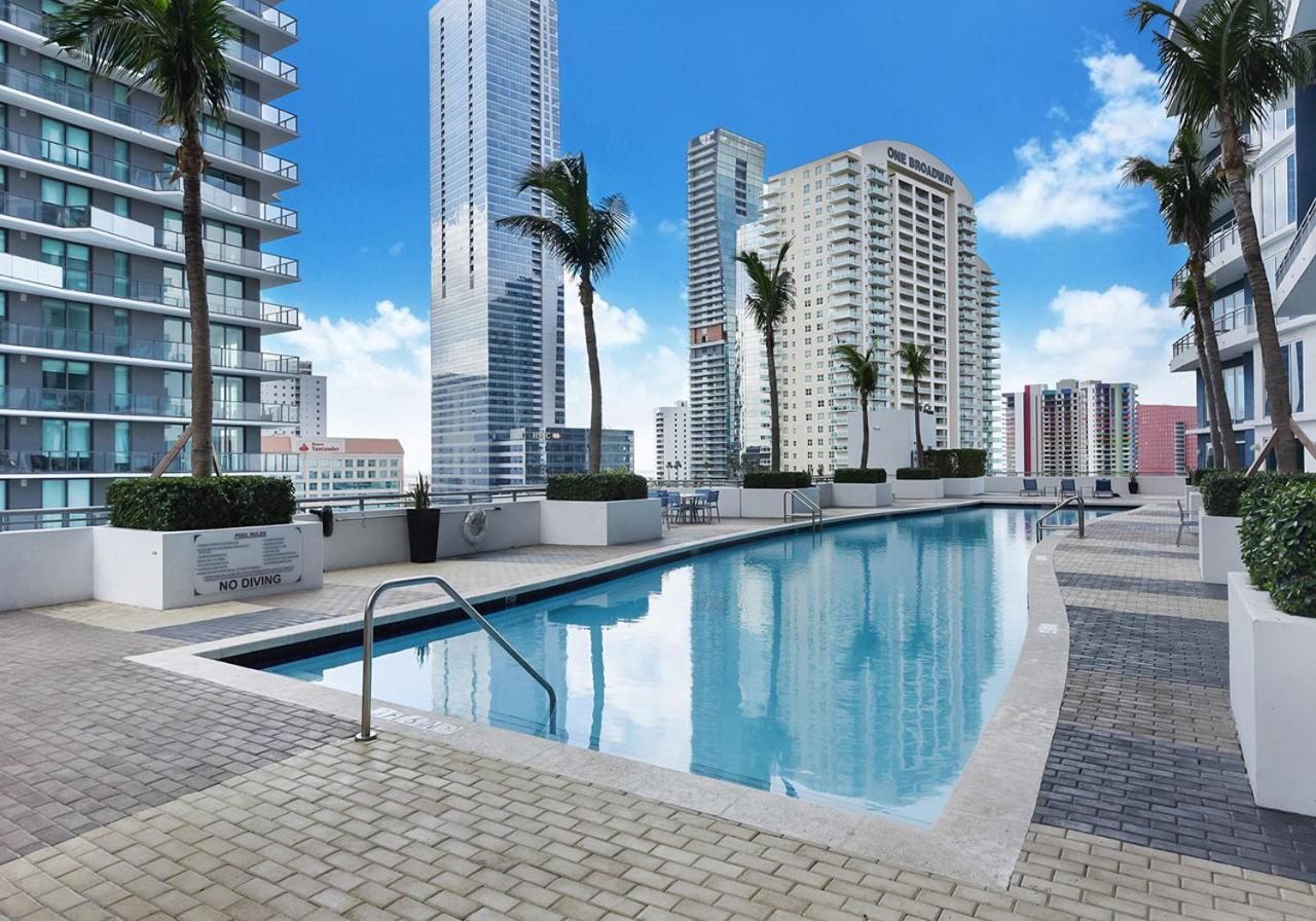 Iconic High Floor 3 Bedrooms In The Heart Of Маями Екстериор снимка